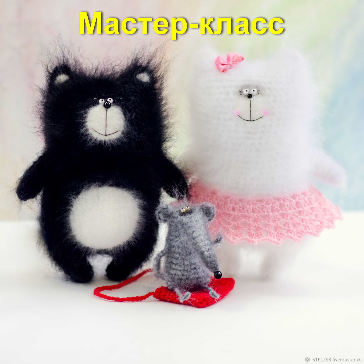 Вязанные котов спицами схемы и описание Вязанные котов спицами схемы и описание