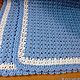 Knitted plaid for a baby. Baby blankets. Kramelena-Подарки любимым. My Livemaster. Фото №4