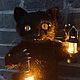 Кот Бегемот с примусом. Мягкие игрушки. ЗИМА. Ярмарка Мастеров.  Фото №5