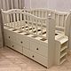 Детская кровать с высокими бортами. Мебель для детской. Bambini Letto. Эко мебель на заказ. Ярмарка Мастеров.  Фото №5