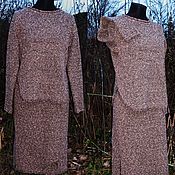 Одежда handmade. Livemaster - original item Classic Tweed Linen Suit. Handmade.