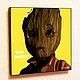 Picture Poster Little Groot 'Guardians of the Galaxy' Pop Art, Pictures, Moscow,  Фото №1