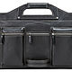 Business leather bag 'Diego' (black), Classic Bag, St. Petersburg,  Фото №1