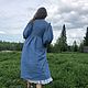 Платье из конопляной ткани в свободном крое  с пышным рукавом. Платья. Laotty. Одежда в свободном крое.. Ярмарка Мастеров.  Фото №6