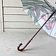 Umbrella with hand-painted Irises, painted umbrella, umbrella with flowers pattern. Umbrellas. UmbrellaFineArt. My Livemaster. Фото №5