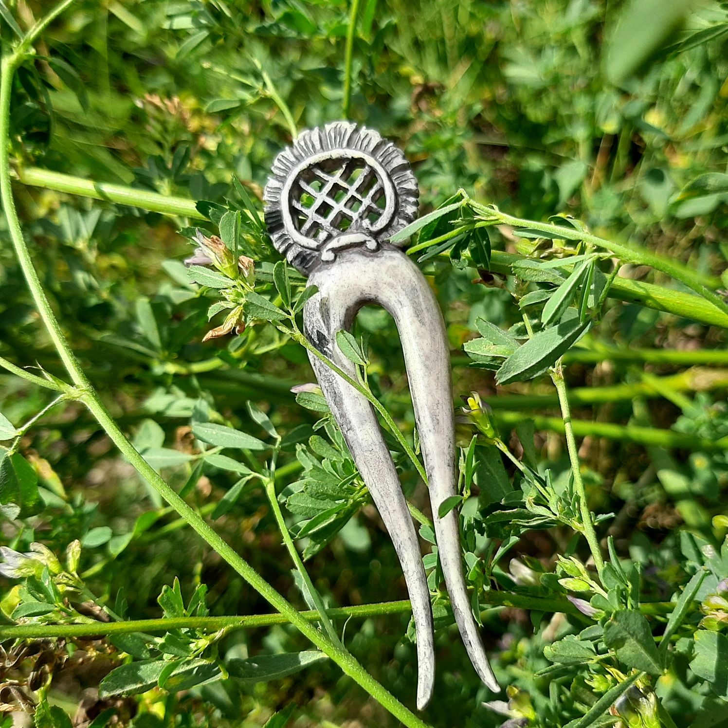 Костяная шпилька \"Vintage\" купить в интернет-магазине Ярмарка Мастеров ...