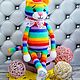 Soft toys: Rainbow animals. Stuffed Toys. KnitOK. My Livemaster. Фото №4