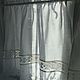 Order Curtains-cafe made of linen in the Russian style. Linen fantasy. Livemaster. . Curtains Фото №3