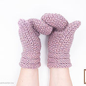 Knitted warm and gentle leggings-a gift for a girl