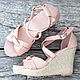 Womens Vicky leather sandals. Size 37 - 37.5, Slingbacks, Denpasar,  Фото №1