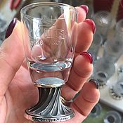Сувениры и подарки handmade. Livemaster - original item Stack GIN VINTAGE-30 (glass Latinic under gene). Handmade.
