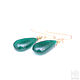 Order Emerald Emerald Drop Earrings Green Brass Dark Green. Ritasdreams (ritasdreams). Livemaster. . Earrings Фото №3