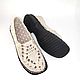 Knitted fishnet moccasins, size 37, white cotton. Moccasins. florina34. Online shopping on My Livemaster.  Фото №2