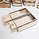 2 PCs. Wooden box 16 x 7,5 x 5 cm (inside) (K016), Box1, Voronezh,  Фото №1