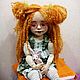 Текстильная интерьерная кукла. Интерьерная кукла. Dolls-handmade-sochi. Интернет-магазин Ярмарка Мастеров.  Фото №2