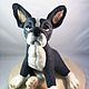 felt toy: French bulldog. Felted Toy. colorlight (colorlight). Online shopping on My Livemaster.  Фото №2