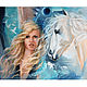 Painting girl and horse ' Mixed lives and dreams', Pictures, Belorechensk,  Фото №1
