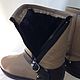 Ugg boots leather sheepskin. Ugg boots. Clothing from Nadezhda. My Livemaster. Фото №5
