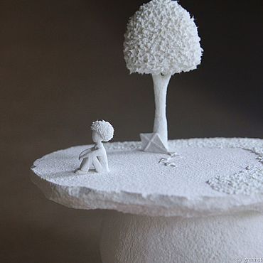 Для дома и интерьера ручной работы. Ярмарка Мастеров - ручная работа Cкульптура "Маленький Принц". Handmade.
