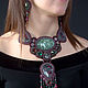Колье "Соблазн". Колье. Exclusive jewelry. Ярмарка Мастеров.  Фото №4
