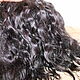 Mohair tress (black) (for dolls). Doll hair. Hair and everything for dolls. My Livemaster. Фото №4