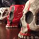 Кружка ручной работы без акрила - Джокер (Joker Skull Ceramic Mug). Кружки и чашки. MugCo | Кружки из керамики. Ярмарка Мастеров.  Фото №4