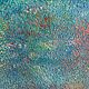 Интерьерная абстракция акрилом Бирюзовая фантазия. Картины. Маргарита Laritaart. Ярмарка Мастеров.  Фото №4