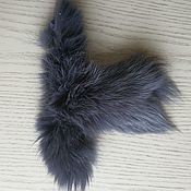 Материалы для творчества handmade. Livemaster - original item Finnish Arctic Fox gray-blue flap/natural fur. Handmade.