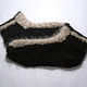 Women's knitted slippers Underfur contrast. Socks. Warm Yarn. My Livemaster. Фото №5
