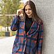 Bright checkered jacket sizes 56-58. Jackets. NATALINI. Online shopping on My Livemaster.  Фото №2