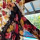 Заказать Накидка Букеты. Дизайн-студия Slada Fashion. Ярмарка Мастеров. . Парео Фото №3