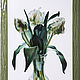 Фотокартина "Букет тюльпанов в стеклянном кувшине", в багете, Фотокартины, Москва,  Фото №1