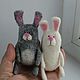 Order Cats,March hares. lilu. Livemaster. . Felted Toy Фото №3