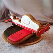 Сувениры и подарки handmade. Livemaster - original item Gingerbread Airplane 3D. Handmade.