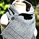 The scarf woolen PATCHWORK. Scarves. Live Clothing  ZHANNA KHANDRYKA (khandryka). My Livemaster. Фото №5