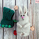 Вязаный кролик Патрик. Мягкие игрушки. Katerina Trusova (bunnytail). Ярмарка Мастеров.  Фото №5