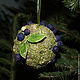 Decoration Christmas ball on Christmas tree "Blueberry". Christmas decorations. Katerina Reznichenko 'Happy-flower'. Online shopping on My Livemaster.  Фото №2