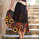 Юбка "SunFlower". Юбки. Coirё clothes & accessories. Интернет-магазин Ярмарка Мастеров.  Фото №2