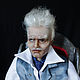 Gellert Grindelwald The Dark Magician of Fantastic Beasts and Harry Potter. Portrait Doll. severiana. My Livemaster. Фото №6