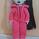 Jumpsuit pink, Clothes for dolls, Permian,  Фото №1