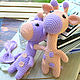 Amigurumi Toys Giraffe ' Yana and Kesha', Amigurumi dolls and toys, Tambov,  Фото №1