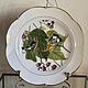 Винтаж: Тарелка Royal Worcester 23 см фарфор. Англия, Тарелки декоративные винтажные, Москва,  Фото №1