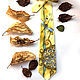 Details Natural Crepe de Chine silk handcrafted tie. Orna. Ties. InGAartWork. Online shopping on My Livemaster.  Фото №2