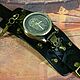 Часы наручные стимпанк "Brass Skull" кварцевые, Часы наручные, Саратов,  Фото №1