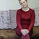 Джемпер "Спелая вишня", Джемперы, Пенза,  Фото №1