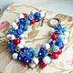 Комплект Морской. Комплекты украшений. Sysoeva Mariya~Stylish jewelry. Интернет-магазин Ярмарка Мастеров.  Фото №2