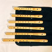 Музыкальные инструменты handmade. Livemaster - original item Flutes kit Svirel russian  (which is also a pipe, block flute, russian. Handmade.