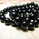 Shungite natural 6 mm. Beads1. Elena (luxury-fittings). Online shopping on My Livemaster.  Фото №2