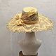 Wide-brimmed summer hat. Hats1. Felt Hats Shop. Online shopping on My Livemaster.  Фото №2