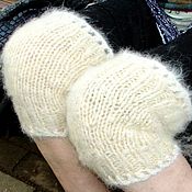 Аксессуары handmade. Livemaster - original item Knee pads made of dog hair art. # №131n .. Handmade.